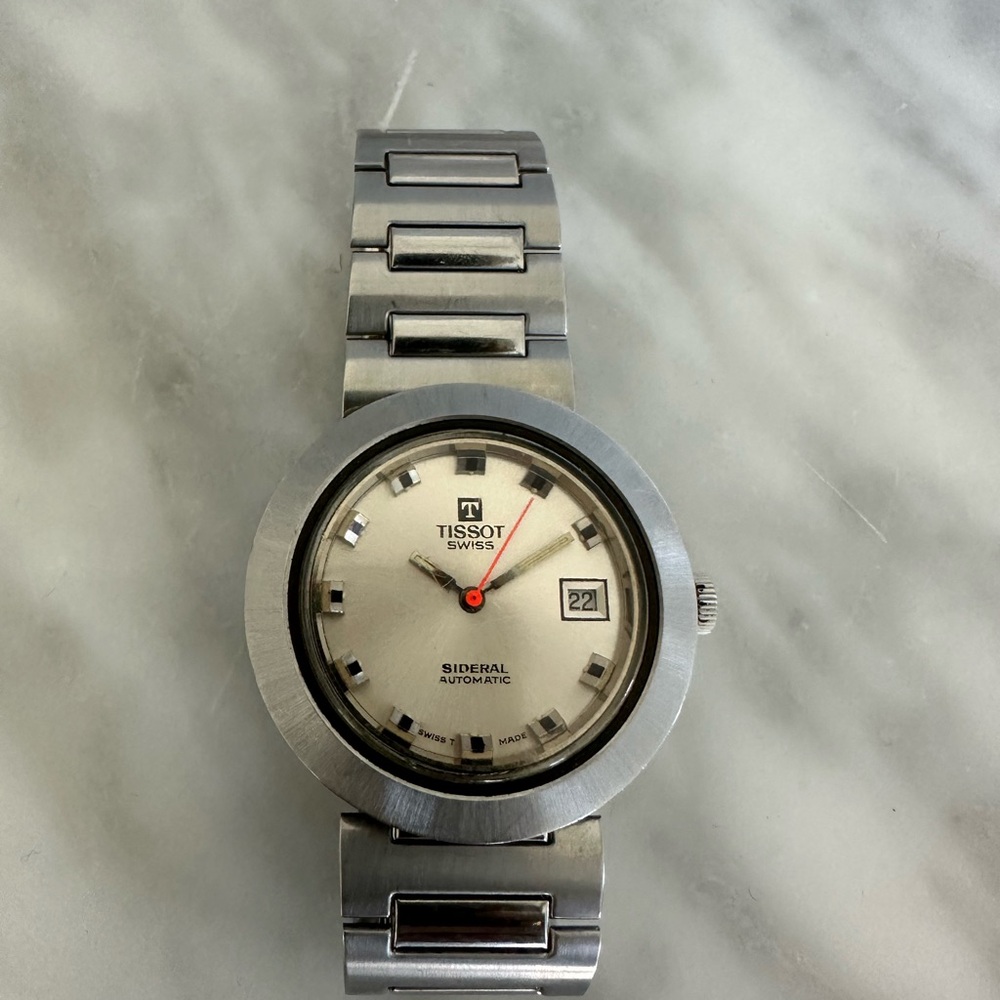 Tissot Sideral Automatic Silver Watch